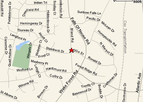 Map of IRS local office