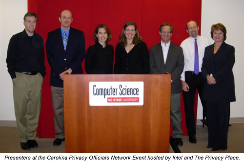 Presenters at the Carolina Privacy Officials Network Event
