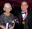 Dr. Donald Bitzer with his wife, Maryann