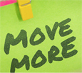 Move More sticky note