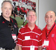 Bill Johnson (center) with Dr. Mladen Vouk and Dean Martin-Vega