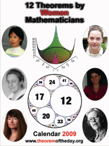 Theorems by Women Math Calendar image