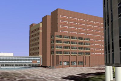 Photo of Model Campus Building 3D image