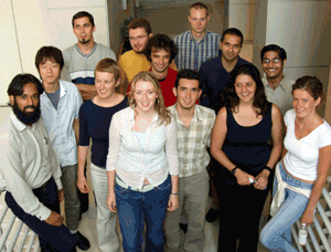 Photo of summer seminar graduate student participants.